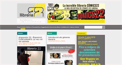 Desktop Screenshot of llibreria22.net